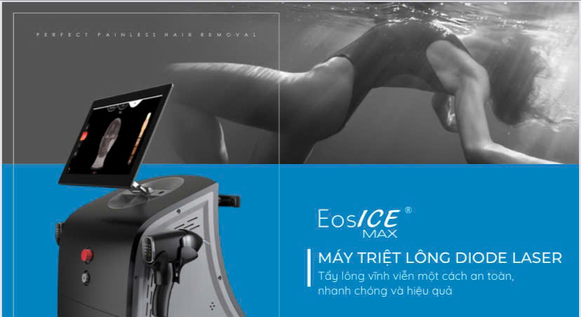 Máy triệt lông Eos Ice Max